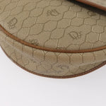 Christian Dior Vintage Honeycomb Flap Crossbody Bag Canvas and Leather - image 9