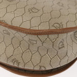 Christian Dior Vintage Honeycomb Flap Crossbody Bag Coated Canvas - image 11