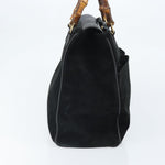 Gucci Bamboo tote bag Suede - image 4