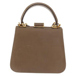 Salvatore Ferragamo Gancini handbag Leather - image 2