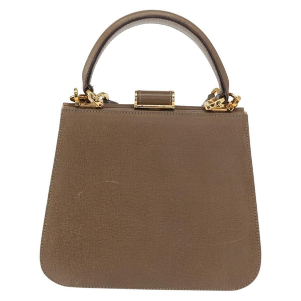 Salvatore Ferragamo Gancini handbag Leather