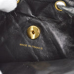 Chanel Duma Drawstring Backpack Quilted Leather Small - image 4