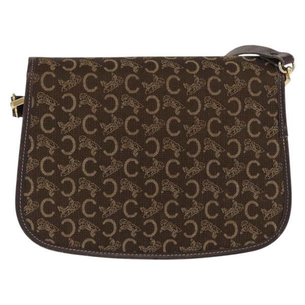 Celine C Sulky Shoulder bag Canvas