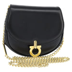 Salvatore Ferragamo Gancini Chain Shoulder bag Leather - image 17