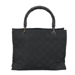 Gucci Vintage Bamboo Handle Tote GG Nylon Medium - image 18