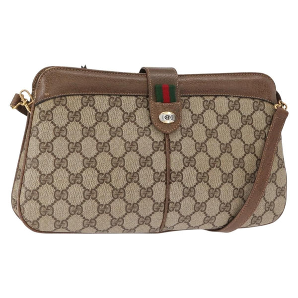 Gucci Vintage Shoulder Bag GG Coated Canvas Medium - image 1