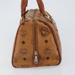 MCM Visetos Handbag Canvas and Leather - image 3