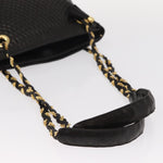 Bally Vintage Chain Shoulder Bag Quilted Leather - image 7