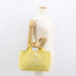 Prada Canapa Convertible Tote Canvas Small - image 14