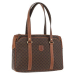 Celine Vintage Macadam Handbag Canvas and Leather - image 17