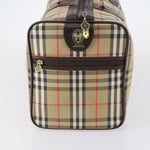 Burberry Vintage Duffle Bag Haymarket Canvas Large - image 4