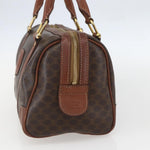 Celine Vintage Macadam Handbag Canvas and Leather - image 4
