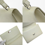 Salvatore Ferragamo Gancini Shoulder Bag Leather - image 10