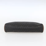 Christian Dior Vintage Honeycomb Zip Pouch Canvas and Leather - image 13