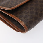 Celine Vintage Macadam Shoulder Bag Canvas and Leather - image 10
