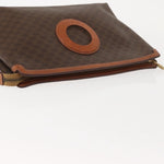 Celine Circle Logo Macadam Pouch Canvas and Leather - image 12