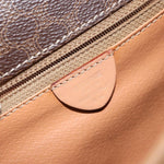 Celine Vintage Macadam Shoulder Bag Canvas and Leather - image 6