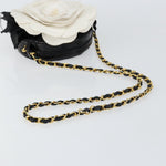 Chanel Vintage Camellia Round Evening Bag Lambskin and Satin - image 7