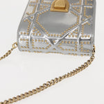 Christian Dior Ultra Matte Diorama Vertical Clutch on Chain Studded Leather - image 15