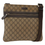 Gucci Flat Messenger Bag GG Coated Canvas Medium - image 1