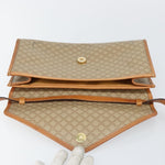 Celine Vintage Macadam Shoulder Bag Canvas and Leather - image 17