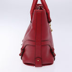 Salvatore Ferragamo Gancini handbag Leather - image 3
