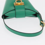 Salvatore Ferragamo Gancini handbag Leather - image 7