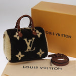 Louis Vuitton Speedy Bandouliere Bag Monogram Giant Teddy Fleece 25 - image 14