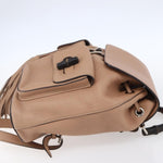 Gucci Vintage Bamboo Backpack Leather - image 4