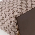 Gucci Vintage Bucket Shopping Tote GG Canvas Large - image 9