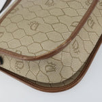 Christian Dior Vintage Honeycomb Flap Crossbody Bag Coated Canvas - image 11