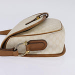 Celine Vintage Macadam Shoulder Bag Canvas and Leather - image 3