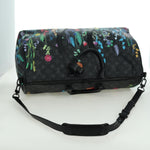 Louis Vuitton Keepall Bandouliere Bag Limited Edition Foliage Monogram Eclipse 50 - image 16