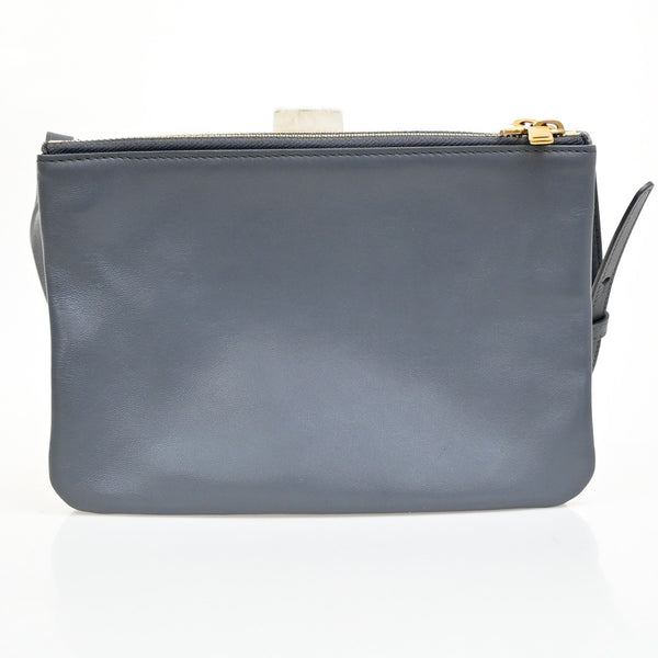 Celine Trio Crossbody Bag Leather Small