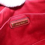 Miu Miu Madras Zip Pocket Crossbody Leather - image 6