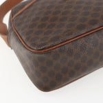 Celine Vintage Macadam Shoulder Bag Canvas and Leather - image 10