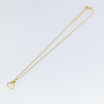 Christian Dior CD Heart Necklace Metal - image 1