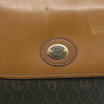 Christian Dior Vintage Honeycomb Flap Crossbody Bag Canvas and Leather - image 12