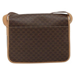 Celine Vintage Macadam Shoulder Bag Canvas and Leather - image 2