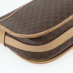 Celine Vintage Macadam Shoulder Bag Canvas and Leather - image 11