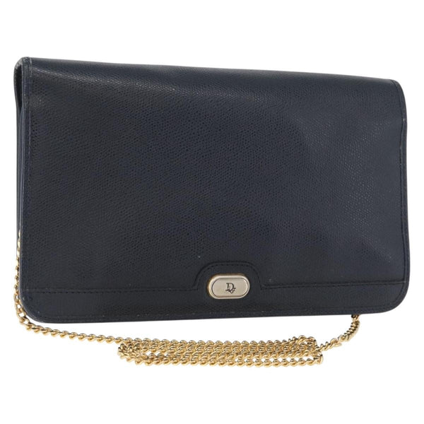 Christian Dior Vintage Chain Flap Shoulder Bag Leather - image 1