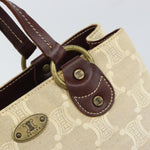 Celine Vintage Macadam Handbag Canvas and Leather - image 13