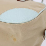 Prada Bauletto Bag Canvas with Leather - image 9