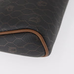 Christian Dior Vintage Honeycomb Zip Pouch Coated Canvas Medium - image 8