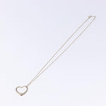 Tiffany & Co. Elsa Peretti Open Heart Pendant Necklace Sterling Silver 16mm - image 1