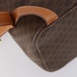 Celine Vintage Macadam Backpack Canvas and Leather - image 12
