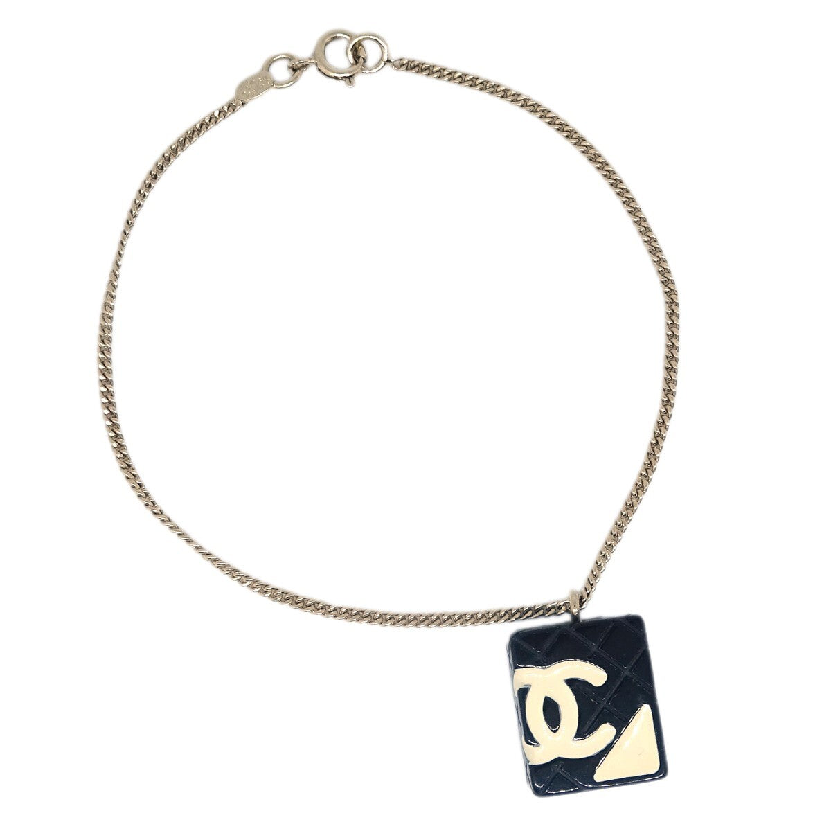 Chanel Vintage Rue Cambon Chain Charm Bracelet Metal - image 1