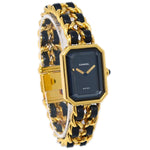Chanel Premiere Rock Quartz Watch Plated Metal and Leather 20 - image 1