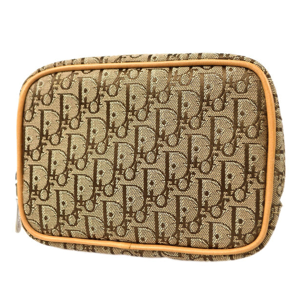 Christian Dior Vintage Trotter Pouch Canvas