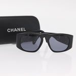 Chanel Logo CC Sunglasses Plastic - image 7